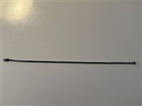 Bracciale Gioielleria Dossena  Donna in Oro bianco Diamante Black BROR-13-253 TENNIS